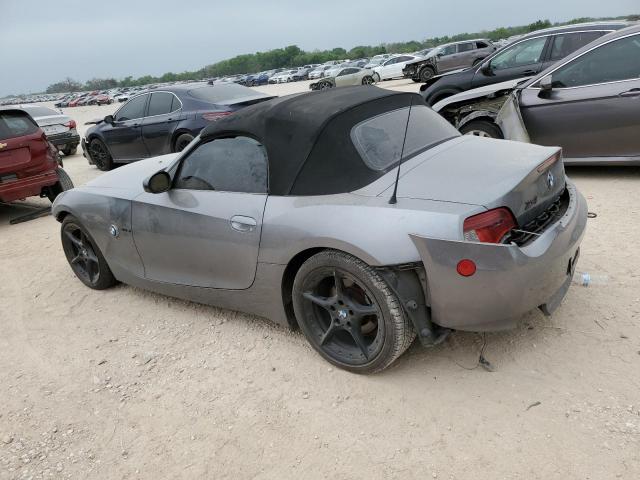 4USBU535X8LX03966 - 2008 BMW Z4 3.0SI GRAY photo 2