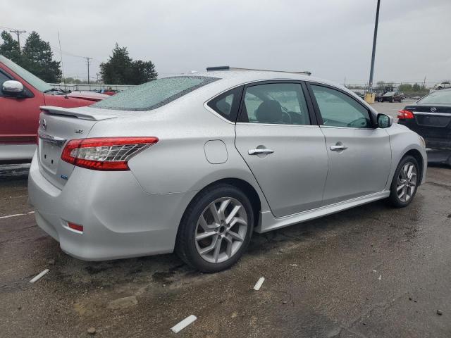 3N1AB7AP1DL614361 - 2013 NISSAN SENTRA S SILVER photo 3