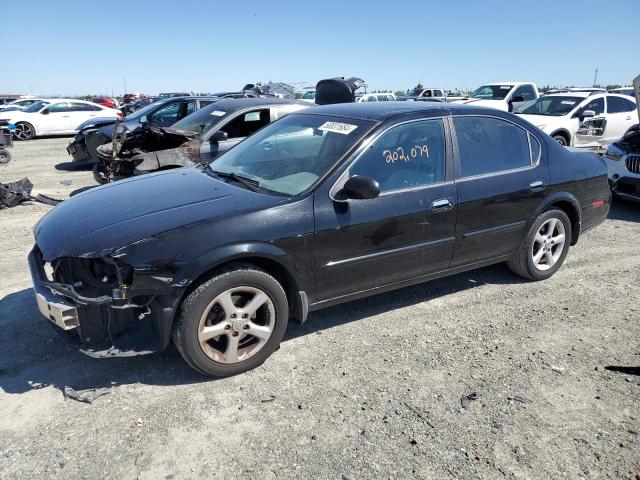 JN1CA31D7YT761523 - 2000 NISSAN MAXIMA GLE BLACK photo 1