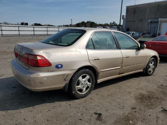 1HGCG6672YA002260 - 2000 HONDA ACCORD EX GOLD photo 3