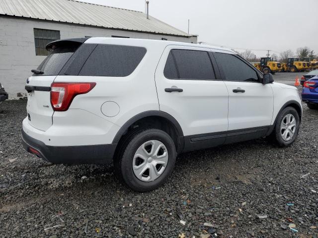 1FM5K8AR3GGA48391 - 2016 FORD EXPLORER POLICE INTERCEPTOR 白色 照片 3
