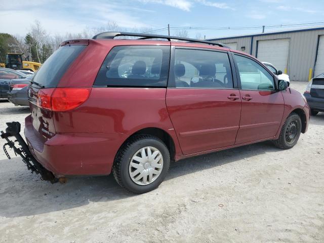 5TDKK4CC3AS314661 - 2010 TOYOTA SIENNA CE RED photo 3