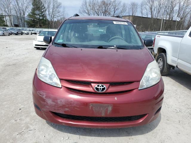 5TDKK4CC3AS314661 - 2010 TOYOTA SIENNA CE RED photo 5