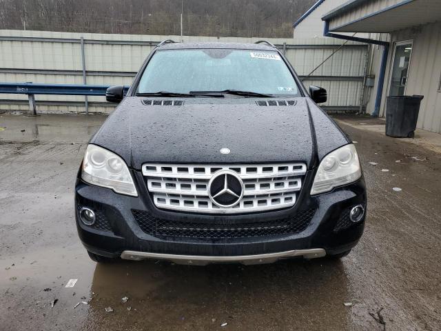 4JGBB8GB7BA719375 - 2011 MERCEDES-BENZ ML 350 4MATIC BLACK photo 5