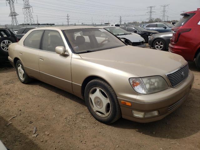 JT8BH28F0X0166436 - 1999 LEXUS LS 400 BEIGE photo 4