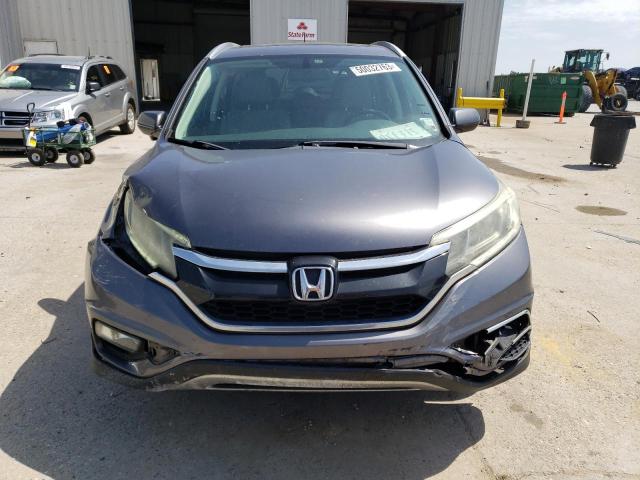 2HKRM3H79FH531112 - 2015 HONDA CR-V EXL GRAY photo 5