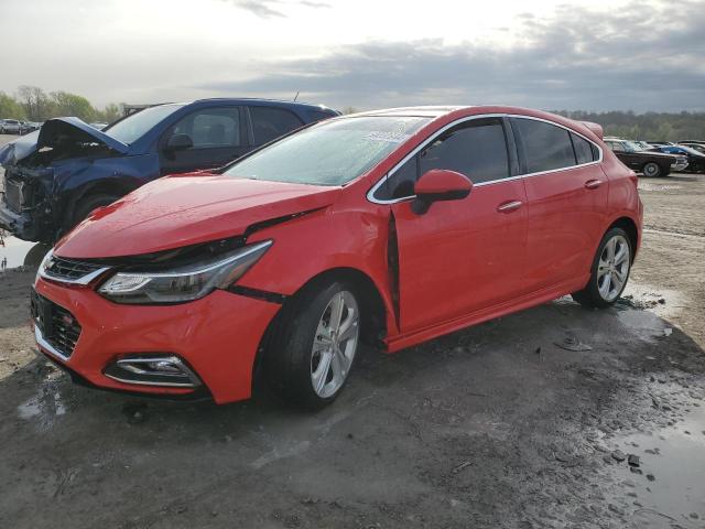 3G1BF6SM5HS598562 - 2017 CHEVROLET CRUZE PREMIER RED photo 1