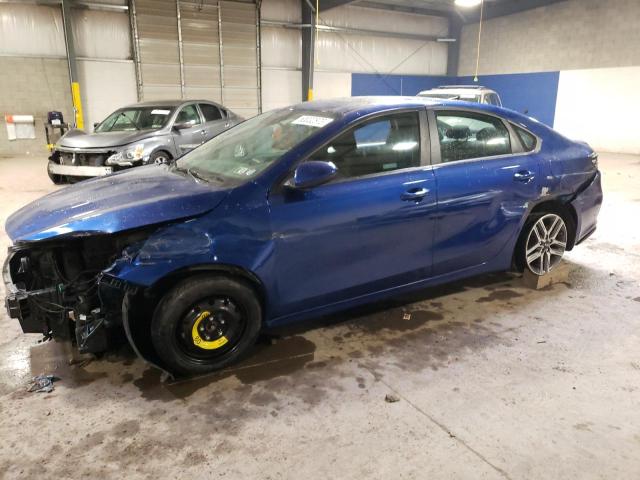 3KPF34ADXKE063997 - 2019 KIA FORTE GT LINE BLUE photo 1