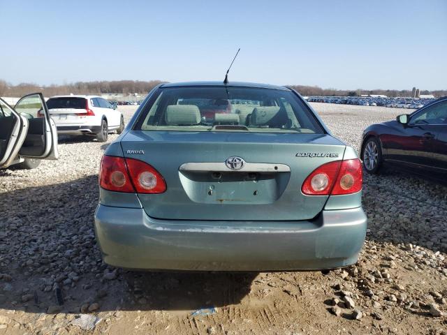 2T1BR32E65C425695 - 2005 TOYOTA COROLLA CE BLUE photo 6