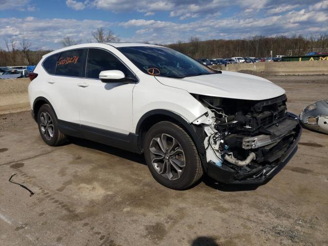 2HKRW2H50LH666588 - 2020 HONDA CR-V EX WHITE photo 4