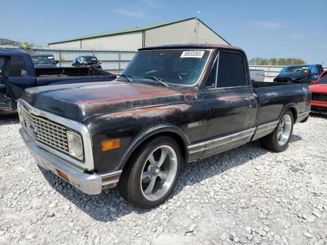 CCE142B144004 - 1972 CHEVROLET C-10 BLACK photo 1