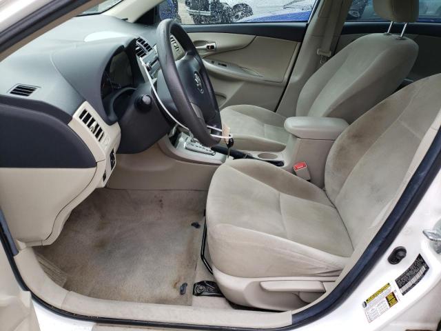 2T1BU4EE9BC541372 - 2011 TOYOTA COROLLA LE BASE WHITE photo 7