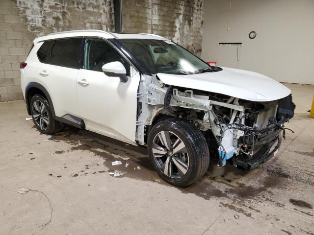 5N1AT3CB4MC690412 - 2021 NISSAN ROGUE SL WHITE photo 4