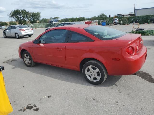 1G1AK18F187129535 - 2008 CHEVROLET COBALT LS RED photo 2