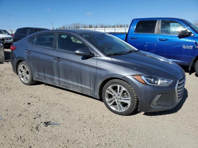 KMHD84LF7HU379953 - 2017 HYUNDAI ELANTRA SE GRAY photo 4