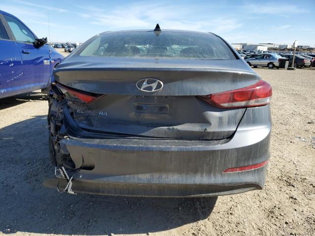 KMHD84LF7HU379953 - 2017 HYUNDAI ELANTRA SE GRAY photo 6