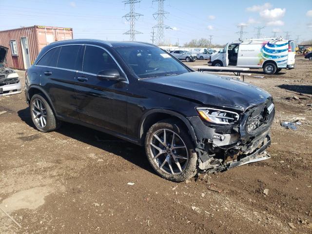 W1N0G8EB1MF886183 - 2021 MERCEDES-BENZ GLC 300 4MATIC BLACK photo 4