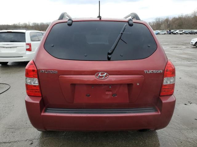 KM8JM12BX8U871646 - 2008 HYUNDAI TUCSON GLS BURGUNDY photo 6