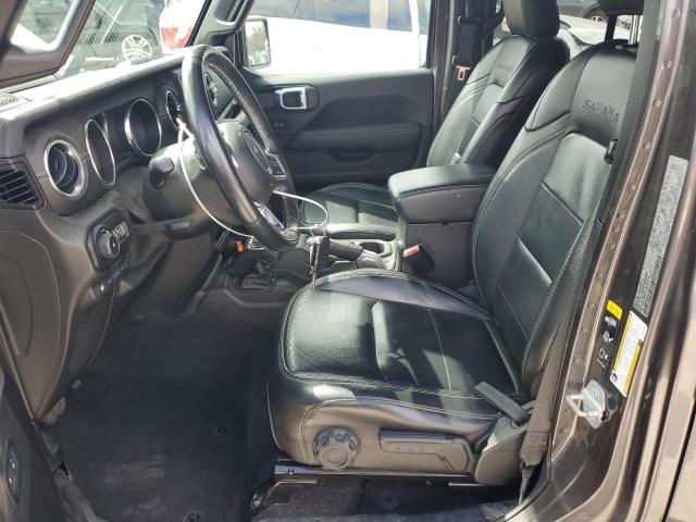 1C4JJXP61MW644758 - 2021 JEEP WRANGLER U SAHARA 4XE CHARCOAL photo 7