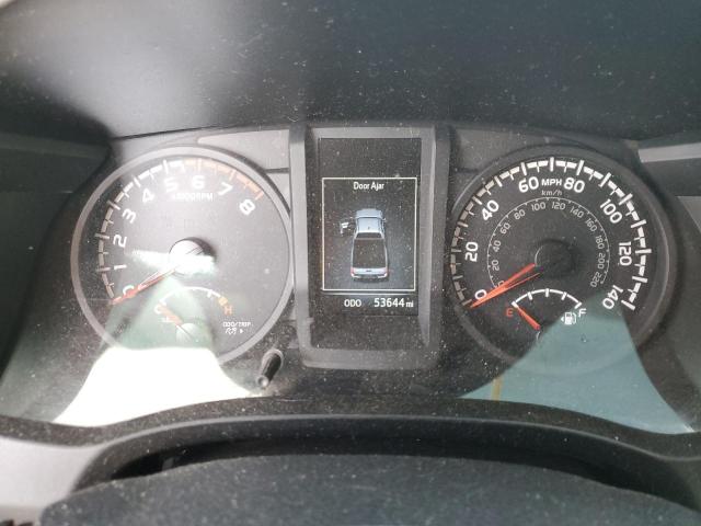 5TFRX5GN5JX121908 - 2018 TOYOTA TACOMA ACCESS CAB ვერცხლისფერი ფოტო 9