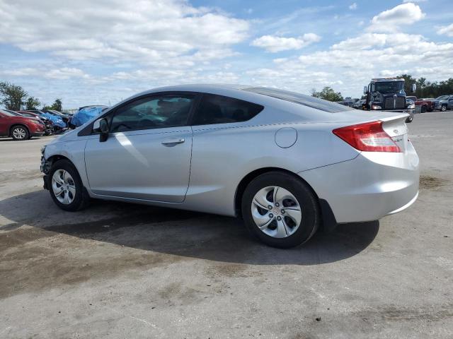 2HGFG3B5XDH516580 - 2013 HONDA CIVIC LX SILVER photo 2