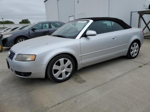 WAUAC48H06K004587 - 2006 AUDI A4 1.8 CABRIOLET SILVER photo 1