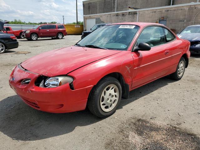 3FAFP1133WR156469 - 1998 FORD ESCORT ZX2 RED photo 1