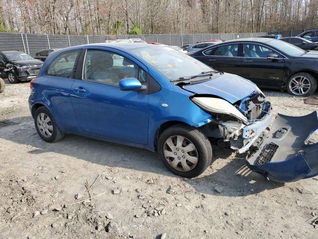 JTDJT4K34A5282917 - 2010 TOYOTA YARIS BLUE photo 4