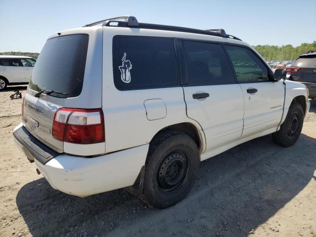 JF1SF65691H744499 - 2001 SUBARU FORESTER S WHITE photo 3