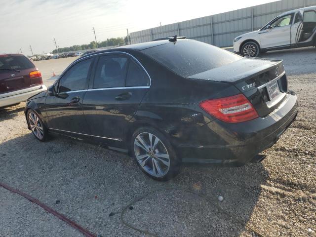 WDDGF8AB9DG057800 - 2013 MERCEDES-BENZ C 300 4MATIC BLACK photo 2