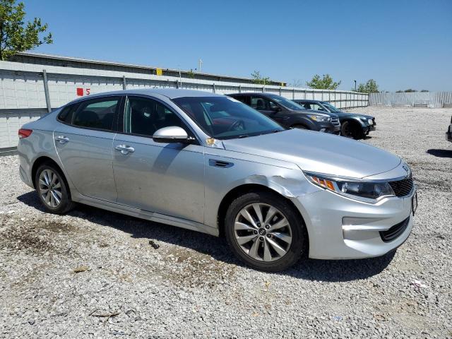 5XXGT4L35HG147427 - 2017 KIA OPTIMA LX SILVER photo 4