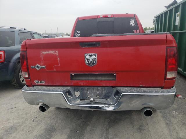 1D7RB1CT4AS109392 - 2010 DODGE RAM 1500 RED photo 6