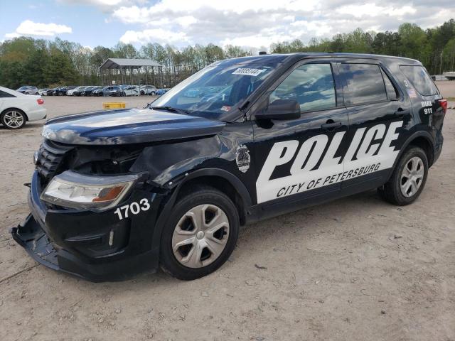 1FM5K8AR6HGE00817 - 2017 FORD EXPLORER POLICE INTERCEPTOR Qara foto 1