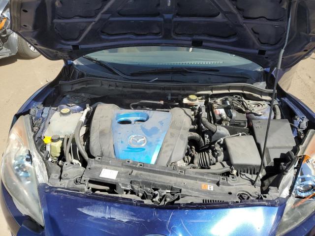 JM1BL1V71C1627929 - 2012 MAZDA 3 I BLUE photo 11