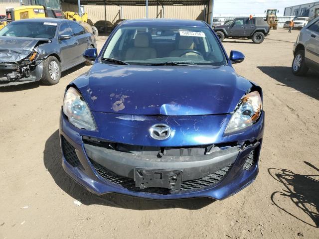 JM1BL1V71C1627929 - 2012 MAZDA 3 I BLUE photo 5