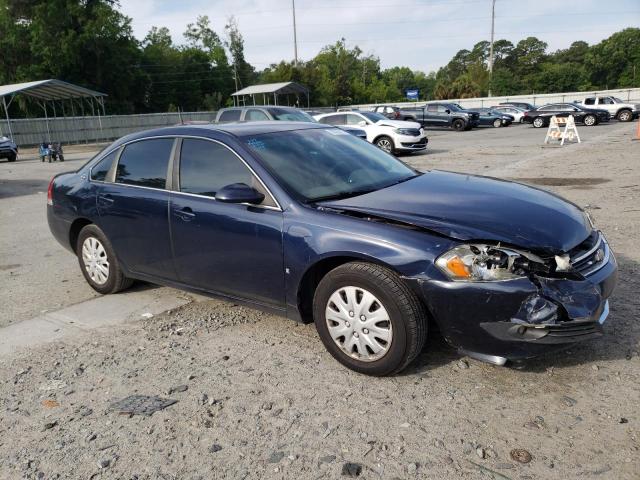 2G1WS553781370679 - 2008 CHEVROLET IMPALA POLICE BLUE photo 4