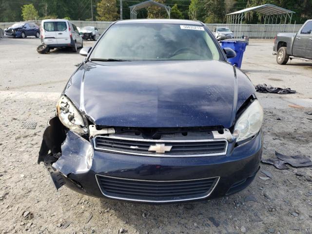 2G1WS553781370679 - 2008 CHEVROLET IMPALA POLICE BLUE photo 5