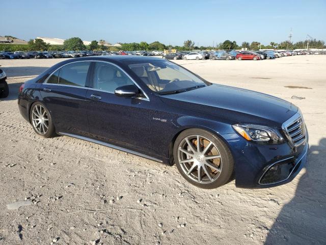 W1KUG8JB8LA532869 - 2020 MERCEDES-BENZ S 63 AMG 4MATIC BLUE photo 4