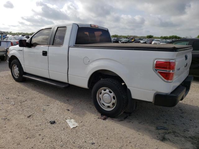 1FTEX1CW3AKE77907 - 2010 FORD F150 SUPER CAB WHITE photo 2