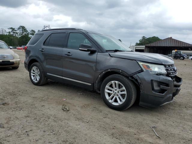 1FM5K7D83HGB43578 - 2017 FORD EXPLORER XLT GRAY photo 4