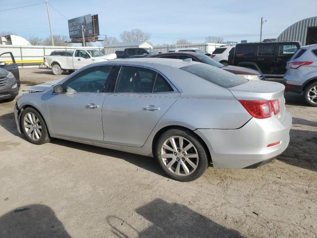 1G11H5SL0EF171345 - 2014 CHEVROLET MALIBU LTZ SILVER photo 2