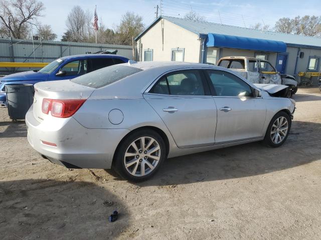 1G11H5SL0EF171345 - 2014 CHEVROLET MALIBU LTZ SILVER photo 3