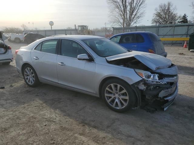 1G11H5SL0EF171345 - 2014 CHEVROLET MALIBU LTZ SILVER photo 4