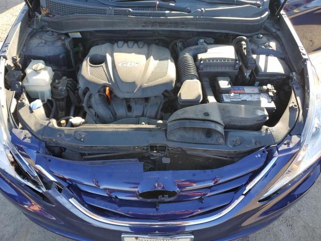 5NPEB4AC1CH428280 - 2012 HYUNDAI SONATA GLS BLUE photo 11