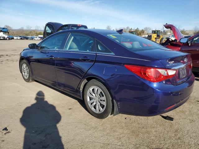 5NPEB4AC1CH428280 - 2012 HYUNDAI SONATA GLS BLUE photo 2