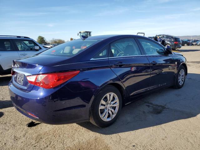 5NPEB4AC1CH428280 - 2012 HYUNDAI SONATA GLS BLUE photo 3