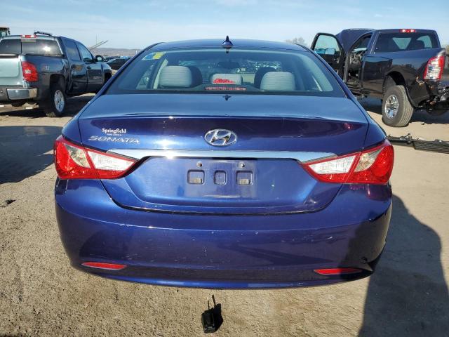 5NPEB4AC1CH428280 - 2012 HYUNDAI SONATA GLS BLUE photo 6