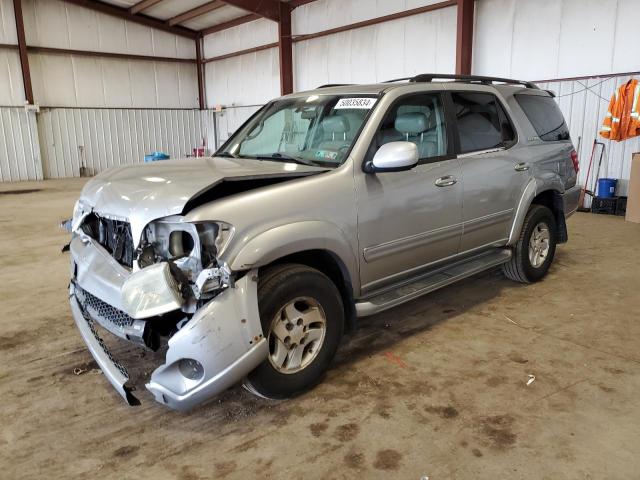 5TDBT48A12S077271 - 2002 TOYOTA SEQUOIA LIMITED GRAY photo 1