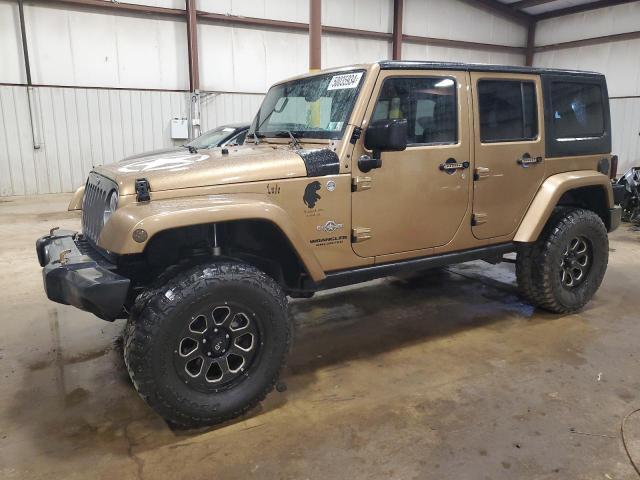 1C4HJWDG1FL584099 - 2015 JEEP WRANGLER U SPORT TAN photo 1