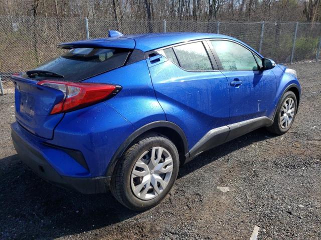 NMTKHMBX2KR098191 - 2019 TOYOTA C-HR XLE BLUE photo 3